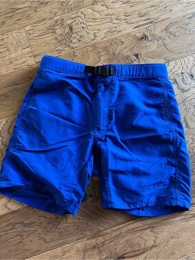 Topo Designs Climb Shorts Mens Small Cobalt Blue